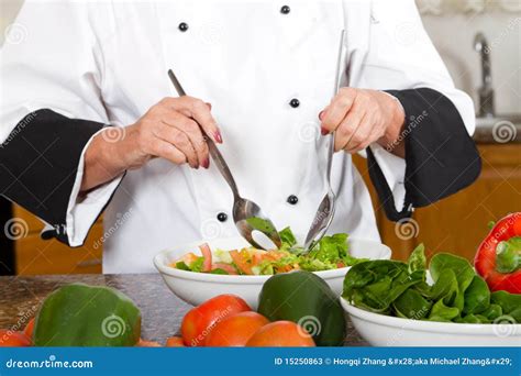 Tossing Salad Stock Photos - Image: 15250863