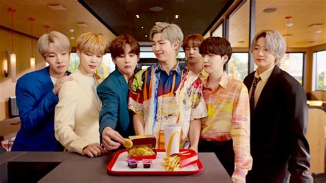 BTS Launch Their McDonald's Meal With A Slick New Commercial