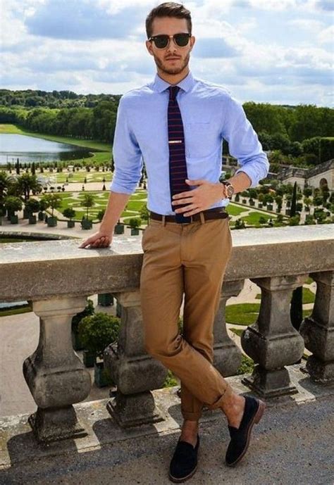 56 Best Khaki Pant Outfits For Men with Styling Tips | Pants outfit men, Khaki pants outfit ...