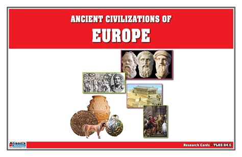 Montessori Materials: Timeline of Ancient Civilizations of Europe Research Cards