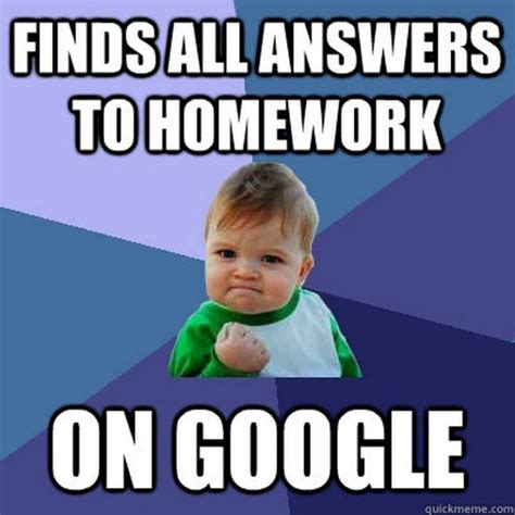 37 Homework Memes That Are Funny