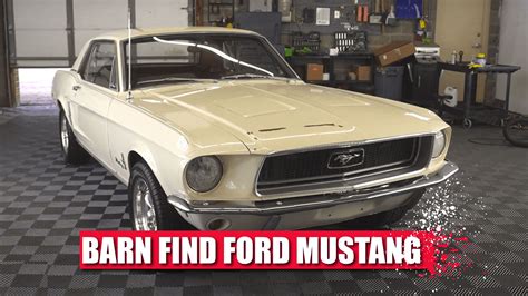 From Forgotten To Fantastic: Barn Find Ford Mustang Reborn After 18 ...