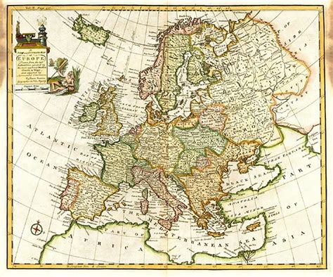 A New and Accurate Map of Europe Drawn From the best Authorities and ...