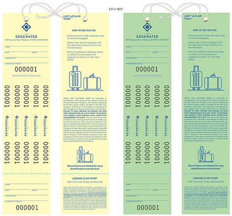 Custom Hotel Luggage Tags | St. Louis Tag