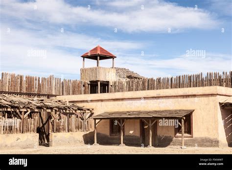 Historic wooden american wild west fort Stock Photo: 89562532 - Alamy