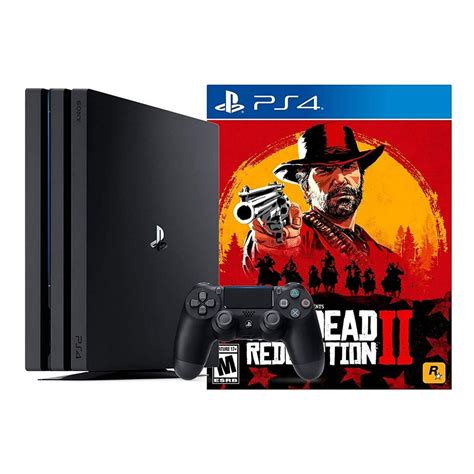 PlayStation 4 PRO Red Dead Redemption 2 Bundle: 4K HDR PRO Enhanced ...