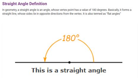 The measure of straight angle is - Maths - Geometrical Construction ...