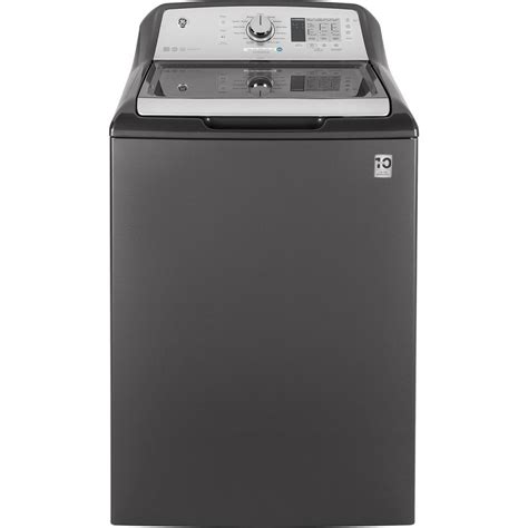 GE 4.5 cu. ft. High-Efficiency Diamond Gray Top Load Washing Machine ...