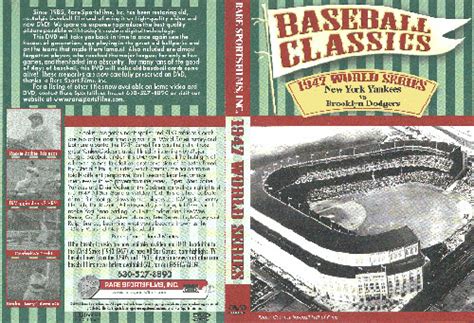 Rare Sports Films - Vintage Baseball Video Sports Auto Racing Events