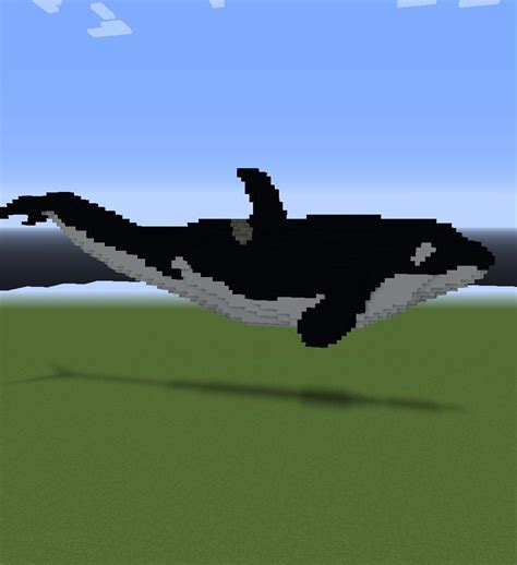 Orca build v2: curvier : r/Minecraft