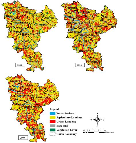 Dynamics of Land Use/Cover Change in Manikganj District, Bangladesh: A ...