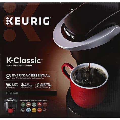 Keurig K-Classic Coffee Maker, Single Serve, Color: Black | Coffee ...