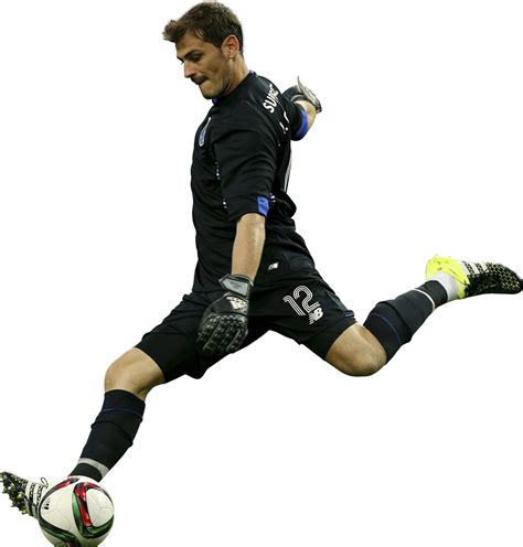 Iker Casillas football render - FootyRenders