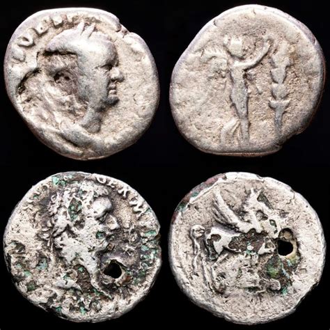 Roman Empire, Flavian dynasty. Vespasian AD 69-79. and - Catawiki