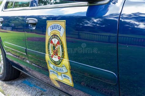 Alabama State Trooper Patrol Car Editorial Stock Photo - Image of national, person: 195662038