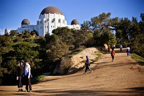 Griffith Observatory via hiking trail, which I haven't done yet; I have ...