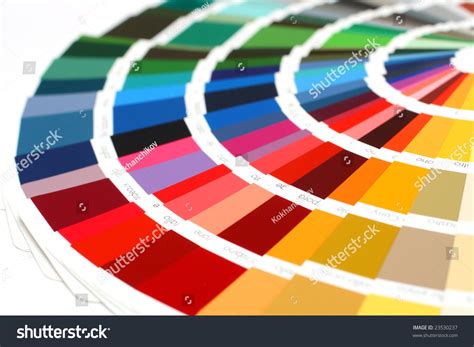 Open Ral Sample Colors Catalogue Stock Photo 23530237 | Shutterstock