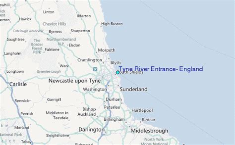 Tyne River Entrance, England Tide Station Location Guide