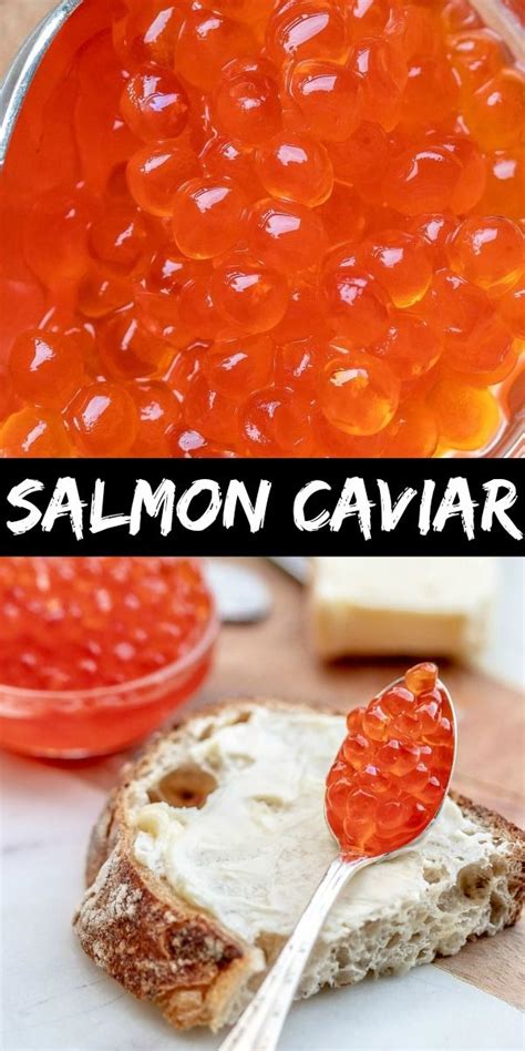 Homemade Salmon Caviar Recipe | Salmon caviar, Caviar recipes, Fish and ...