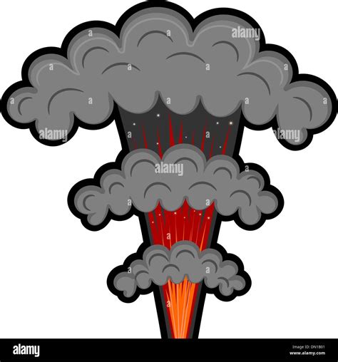 Cartoon explosion. eps10 Stock Vector Image & Art - Alamy