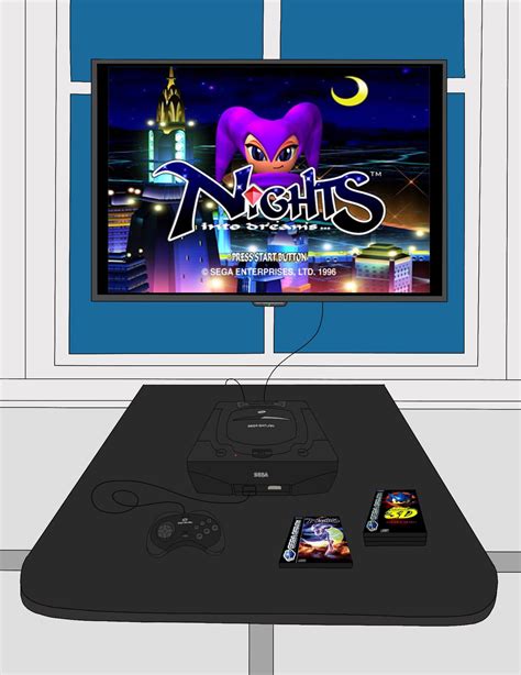 Sega Saturn in Gallery 2 by RobsonDoodle on DeviantArt