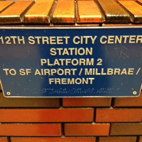 12th St. Oakland City Center BART Station - 1245 Broadway - Oakland