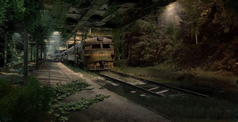 Abandoned Train Station Wallpapers - Wallpaper Cave