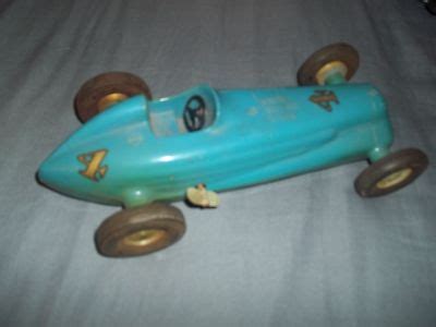 Plastic Vintage Race Car rubber wheels and wind up antique car -- Antique Price Guide Details Page