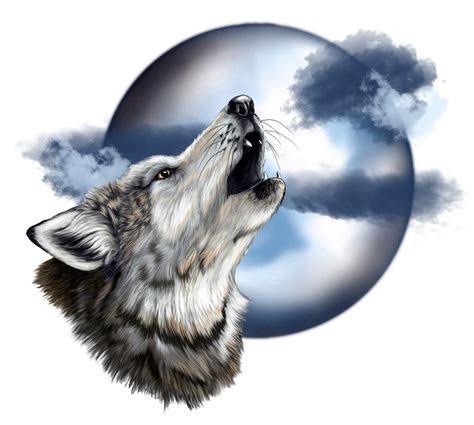 10 Most Popular Wolf Howling At The Moon Drawing FULL HD 1080p For PC Background 2023