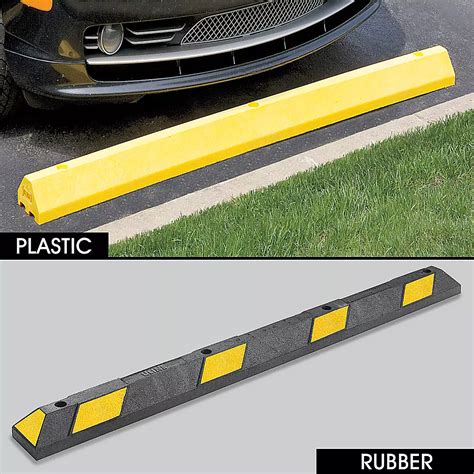 Parking Bumpers, Parking Stops, Parking Blocks in Stock - ULINE