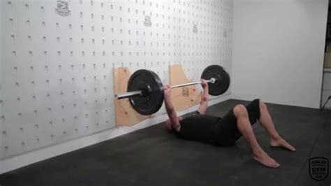 SOLID Weight Lifting Rack - Bar Bell Floor Press - YouTube