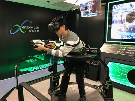 The First Set in Hong Kong - Virtuix Omni VR Game System