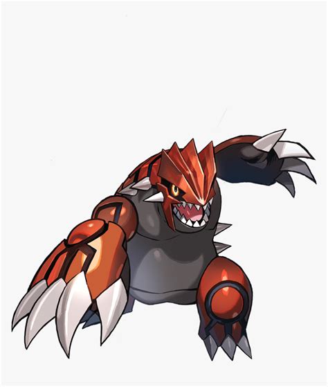 Groudon - Legendary Pokemon Groudon, HD Png Download - kindpng