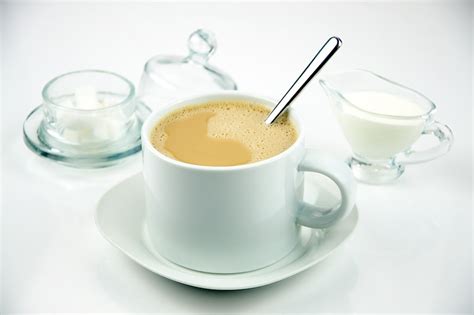 Coffee with Cream and Sugar | Coffee in a white cup served o… | Flickr