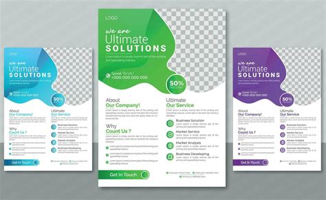 Marketing Flyer design and Template design 25940810 Vector Art at Vecteezy