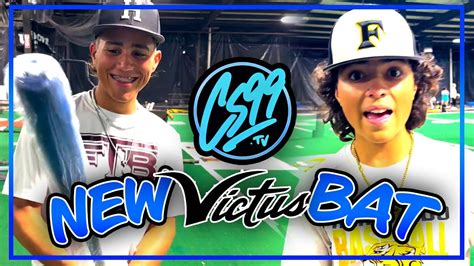 NEW Bat From Victus @CS99TV Pottstown University Scout - YouTube