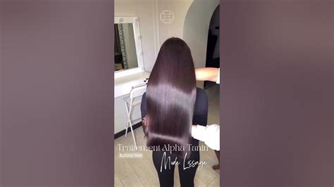 Mirror effect with Alpha Tanin hair treatment #hairtreatment #tanino # ...