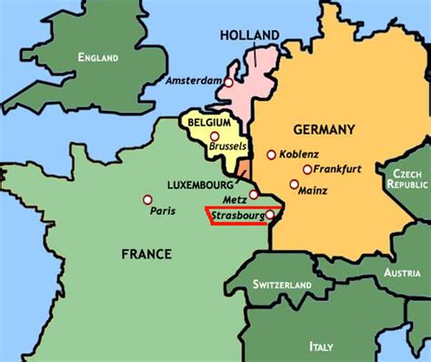 France Germany Map ~ CHOCAKEKIDS