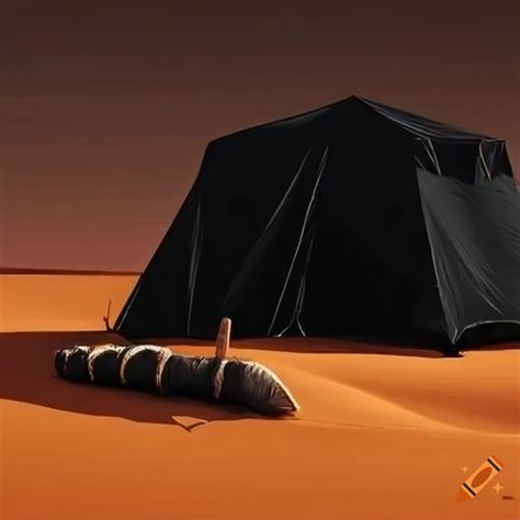 Tent in the desert