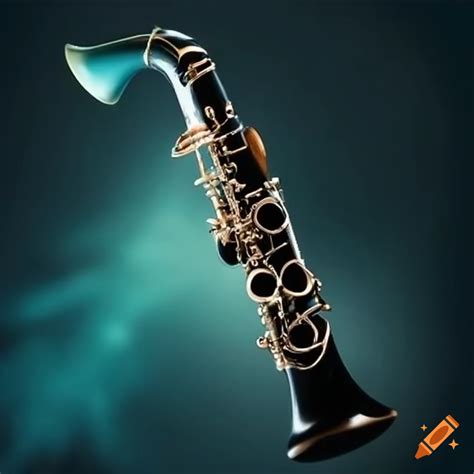 Enchanted clarinet instrument on Craiyon