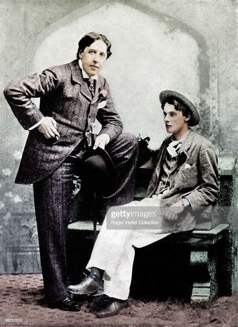 Oscar Wilde and Lord Alfred Douglas, British writers, on 1894.... News ...