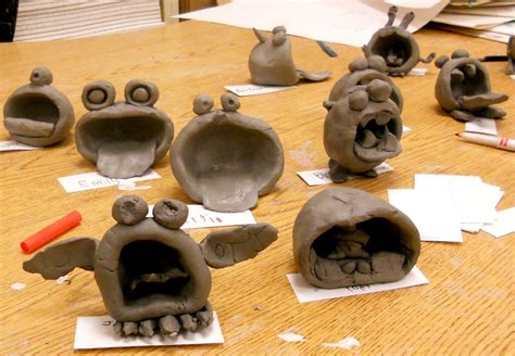 Elementary Art Gallery | Clay art projects, Clay projects for kids ...