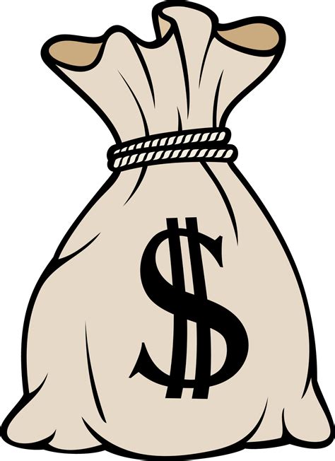 Money Bag with Dollar Sign Illustration 11617860 PNG
