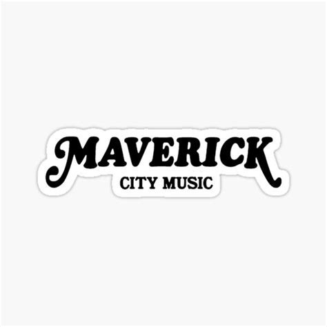 "Maverick City Music " Sticker for Sale by Kwynnalge | Redbubble