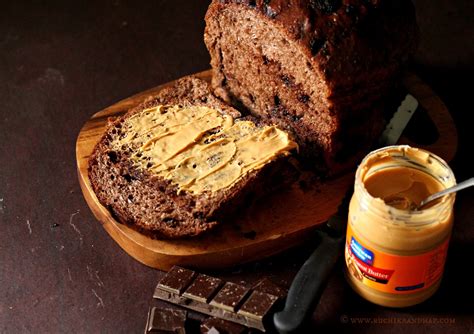 Pane Al Cioccolato ~ Chocolate Bread - Ruchik Randhap