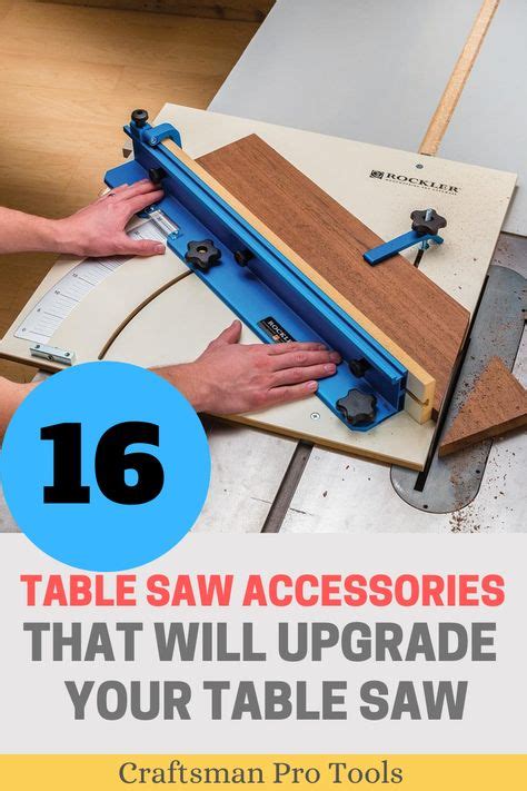 16 Table Saw Accessories To Get The Best Out Of Your Table Saw in 2020 | Table saw accessories ...