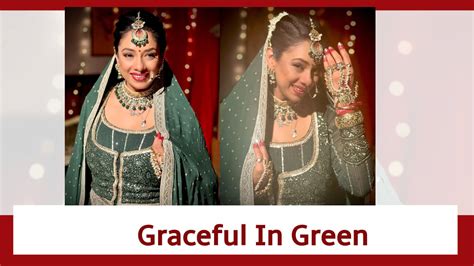 Anupamaa Fame Rupali Ganguly Is All Graceful In This Green Lehenga ...