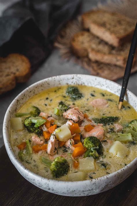 Creamy Finnish Salmon Soup (Lohikeitto) - Ready in 30 Minutes!