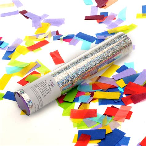 Small Confetti Cannon Multicolour Tissue | Confetti Supermarket