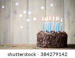 Chocolate Birthday Cake Free Stock Photo - Public Domain Pictures